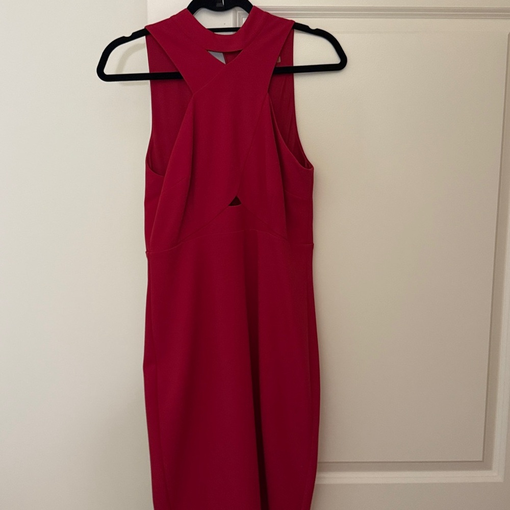 Guess Red Sleeveless Dress
